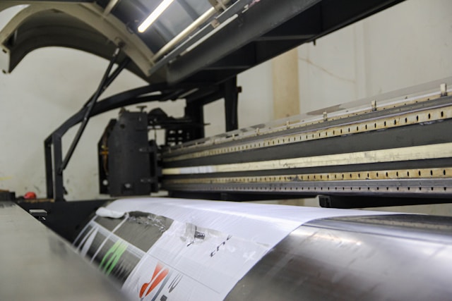 Percetakan dengan metode digital printing